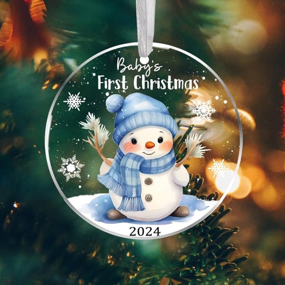 Baby’s first Christmas 2024 ornament - Picture 1 of 2